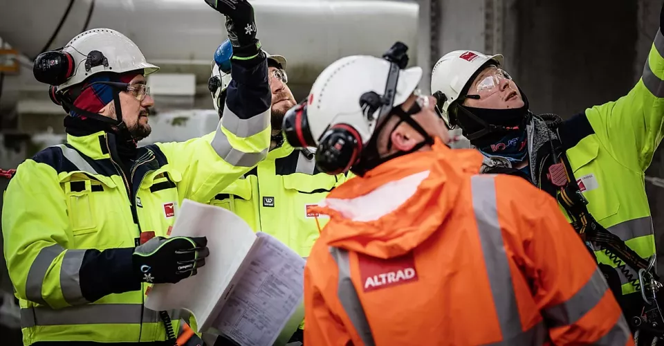 Group of Altrad Maintenance Workers