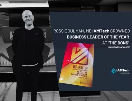 News Headline Ross Coulman wins business leader of the year at the Dons