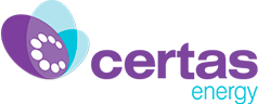 Certas Energy Logo purple blue no background